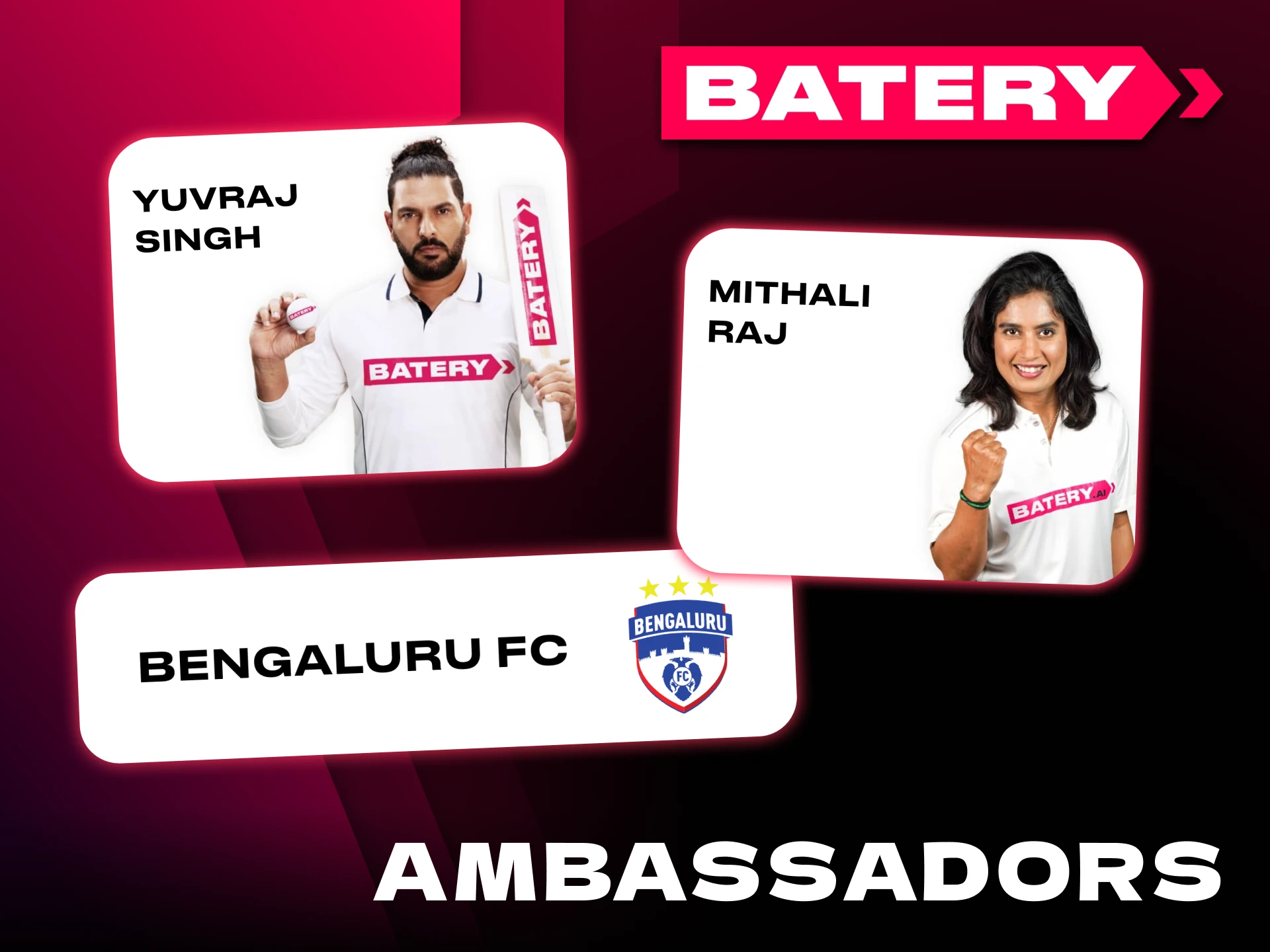 Learn more about Batery official brand ambassadors.