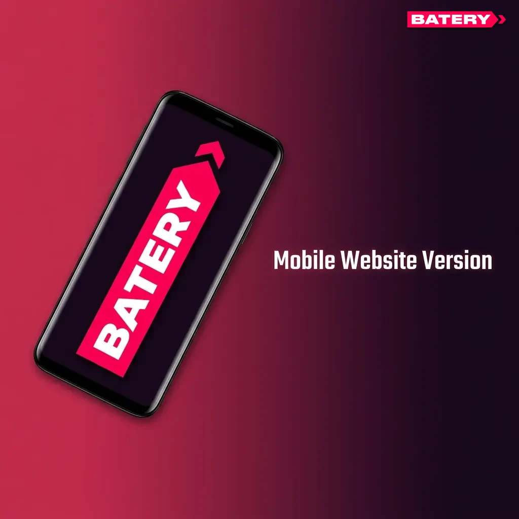 Batery mobile website on smartphone showing sports betting and UPI deposits optimised for 4G and 5G networks