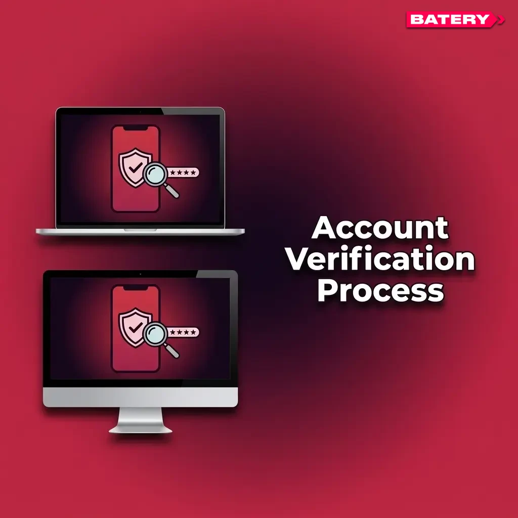 Account verification process steps showing identity document upload, personal info submission, and approval stages for secure access