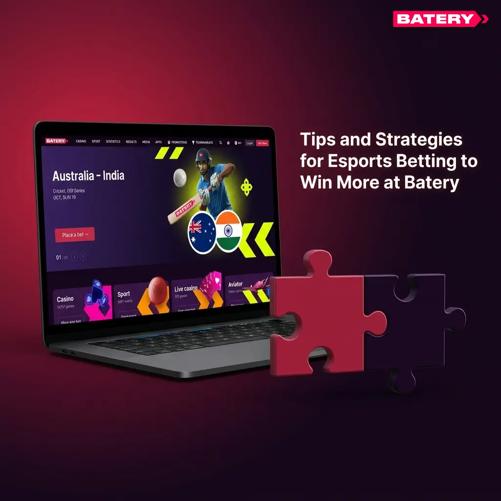 Esports betting tips and strategies on Batery to manage bankroll, research teams, and win more consistently